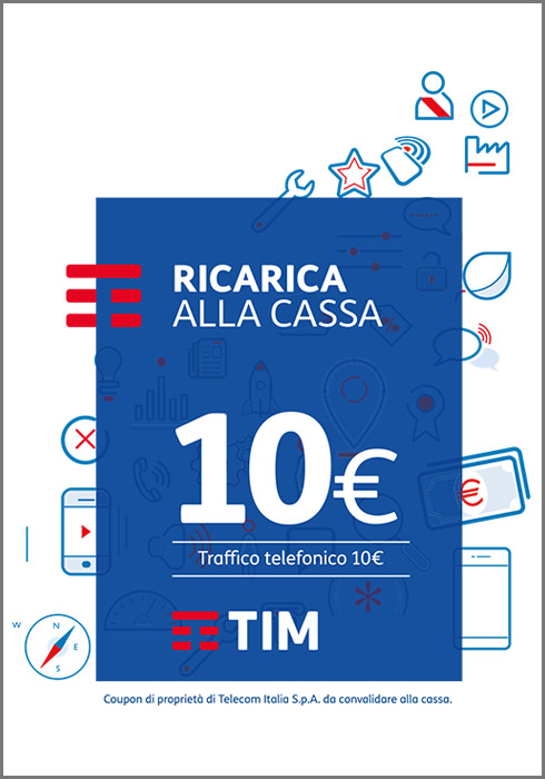 Let Decimal kor Gamepeople.it - PIN TIM Ricarica 10 Euro