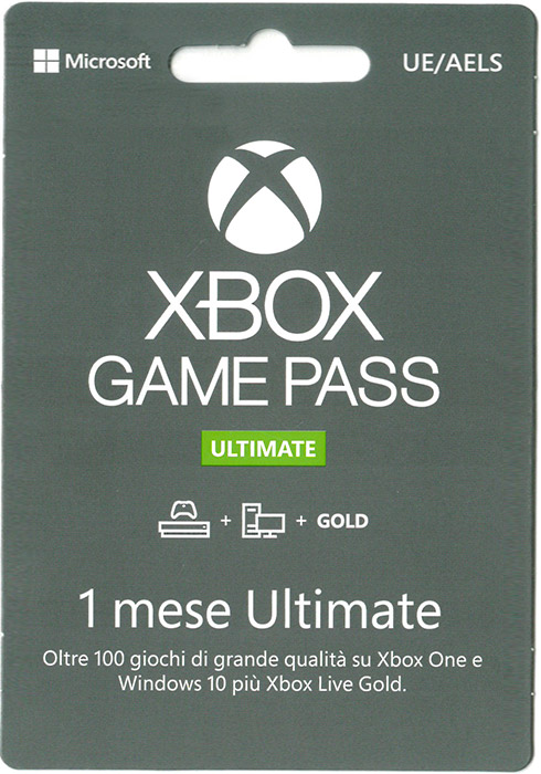  Microsoft XBOX GamePass Ultimate 1 Mese