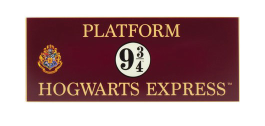  Paladone* Lampada Harry Potter Logo Hogwarts Express
