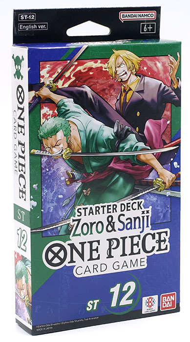 One Piece Card Game Zoro and Sanji EU ST-12 1 Mazzo
