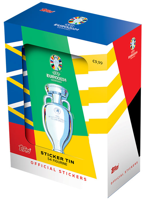 TOPPS Stickers EURO 2024 Mini Tin Nerd Gravity