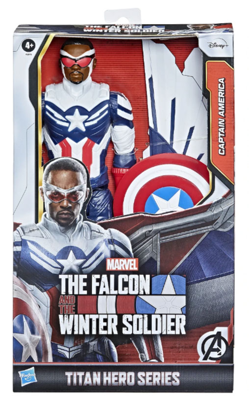 Marvel Avengers Titan Hero Captain America Falcon Deluxe