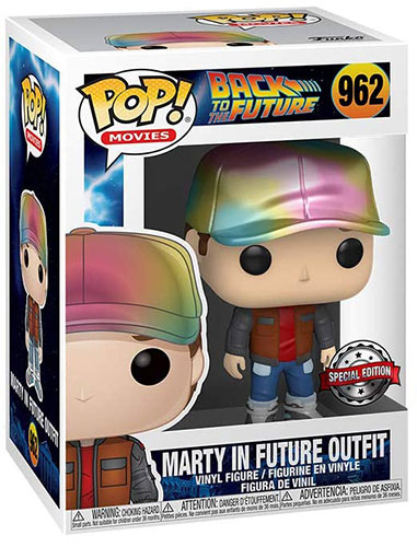 FUNKO POPS Back to the Future Marty in Future Outfit 962