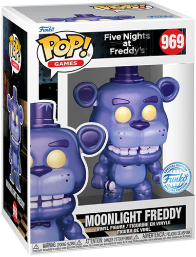 FUNKO POPS FNAF Moonlight Freddy Metallic 969