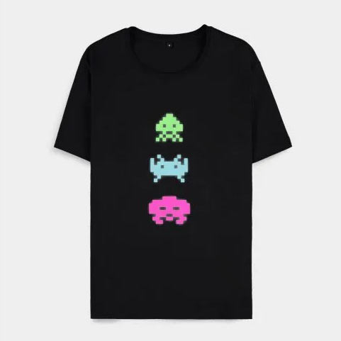 T-Shirt Space Invaders Trio S